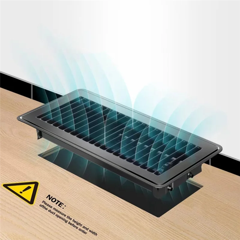 

AA63 HOT напольный аппарат 4X10 дюймов, напольные вентиляционные крышки, регулируемые вентиляционные крышки для домашнего пола с 2 шт. магнитной вентиляционной сеткой