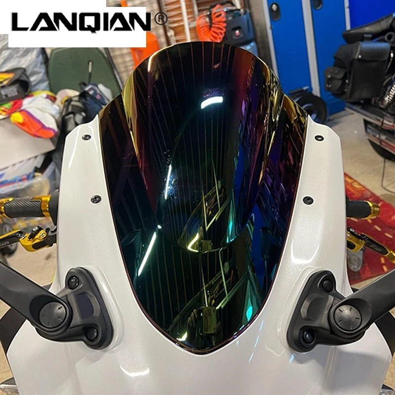 R15 V3 Motorcycle Sport Racing Windshield WindScreen Deflector Visor Viser FOR YAMAHA R15 V3 2017 2018 2019 2020 2021