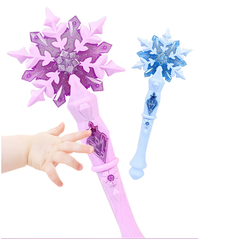 Children's Light-emitting Toys Girls Princess Magic Wand Toys With Light And Music Fantasy Magic Wand Toys Girls Birthday Gifts