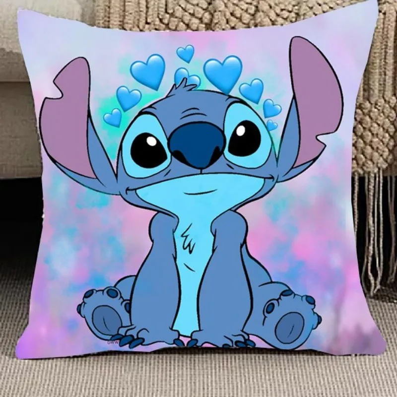 Anime and animation secondary Stitch healing system pillowcover children host bedroom nap pillowcover  lumbar cushioncover