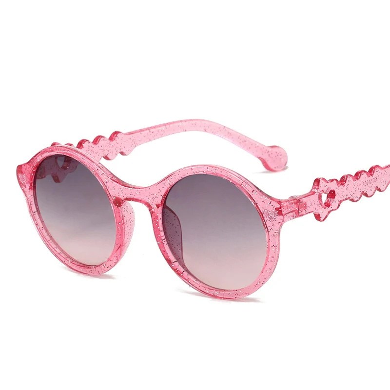 Occhiali da sole rotondi per bambini personalità Bowknot occhiali da sole bambini Cute Baby Eyewear Trend Girls Boy occhiali da vista