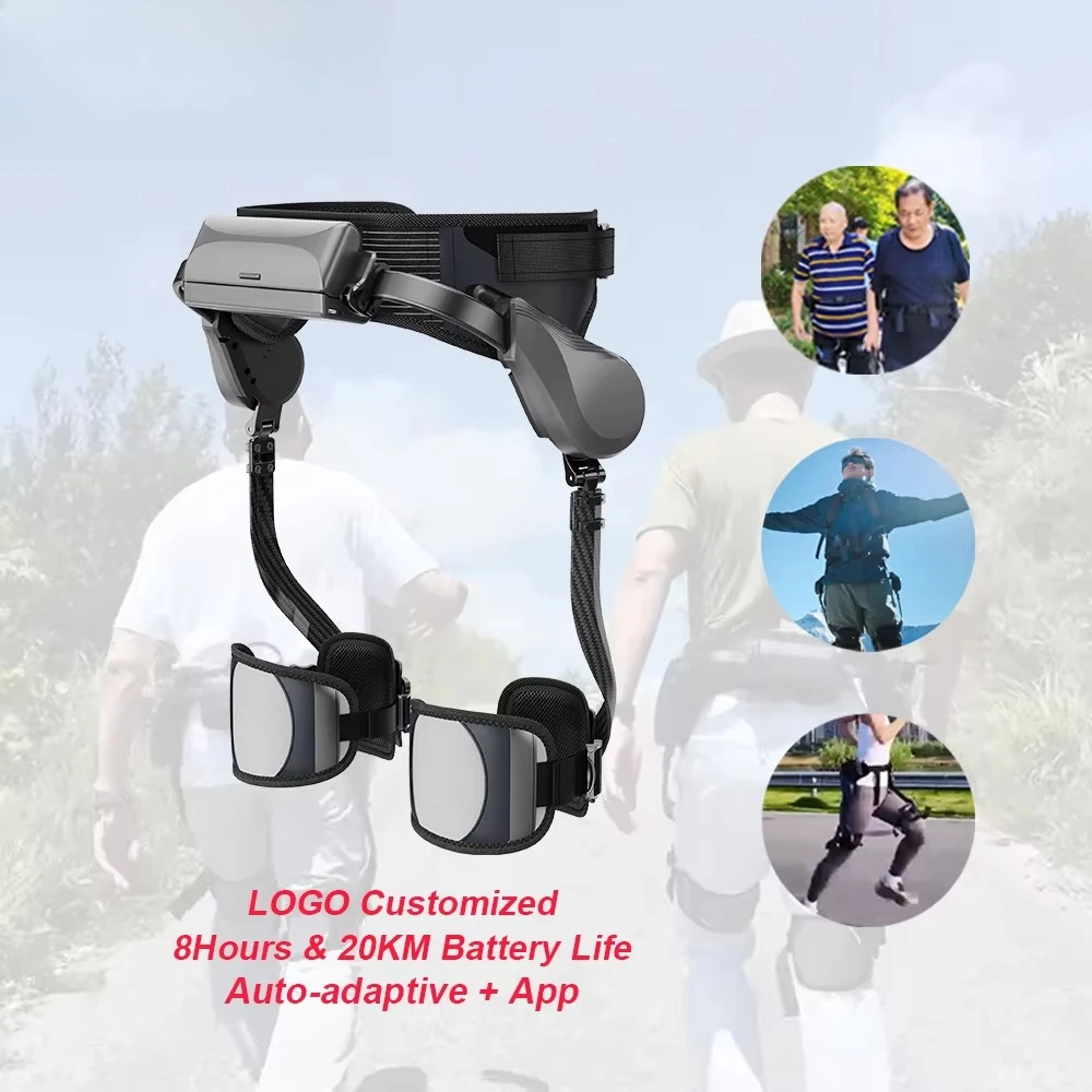 960W AI Exoskeleton Walking Robot Ultra-Light and Durable Design, Suitable for the Elderly Walking Assistance