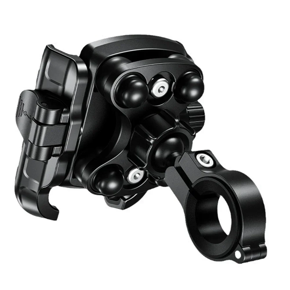 

Aluminum Alloy Phone Bracket Accessory Handlebar Phone Mount Aluminum Anti-theft Bracket Aluminum Alloy Material