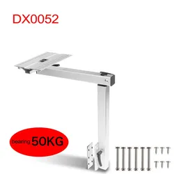 Aluminum Alloy Movable Table Leg 360° Rotation Adjustment Height Then Disassembly Suitable for Camping RV Accessories Load 50kg