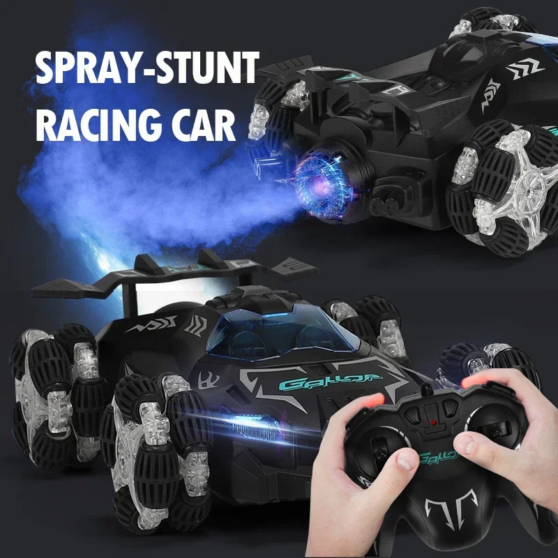 

Пульт дистанционного управления Flick Drift Stunt RC Cars подарок Распыление воды Автоматическая презентация Параллельный скользящий гоночный спортивный автомобиль Детская игрушка в подарок