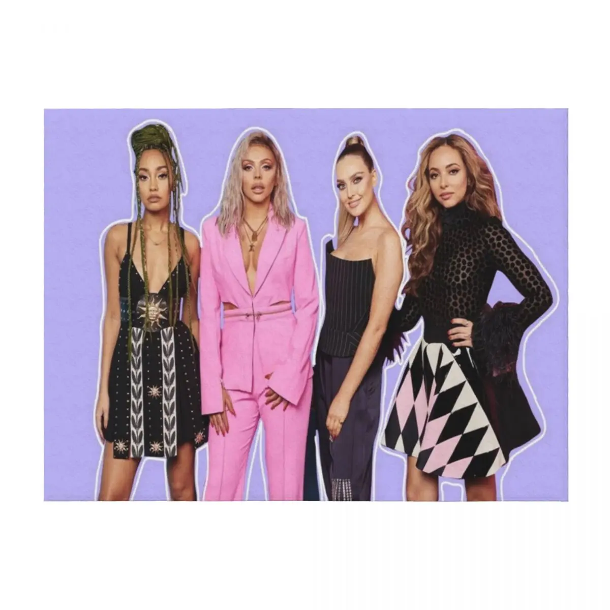 

Little Mix, Purple edit Throw Blanket Summer Beddings Blankets For Sofas Designers bed plaid Blankets