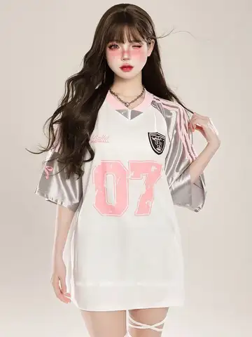 캐주얼 티셔츠 여성 여름 캐주얼 스포츠 빈티지 프린트 반팔 브이넥 여성용 티셔츠 셔츠 상의 티셔츠 셔츠 상의 티셔츠