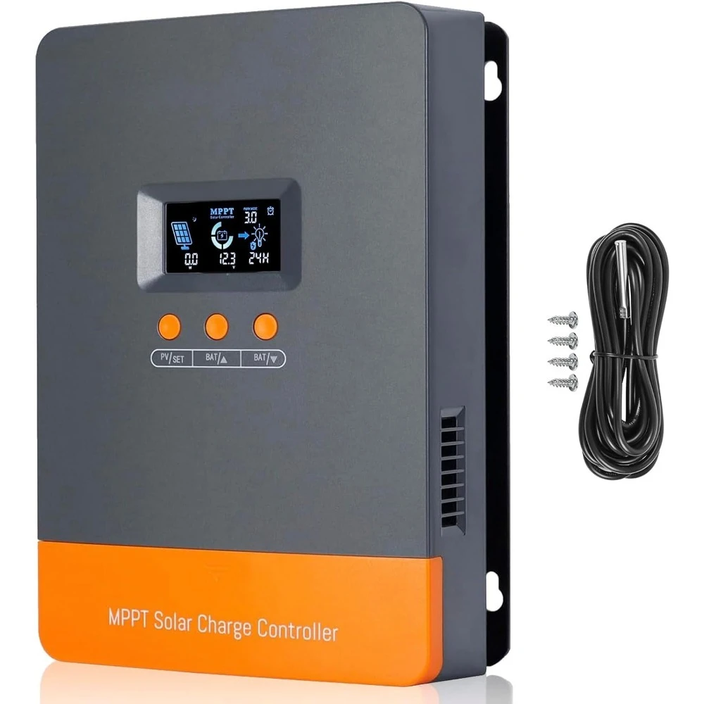 

60A MPPT Solar Charge Controller 12V 24V 36V 48V for Lithium LiFePO4 Lead-Acid Battery