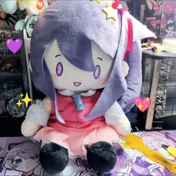 Anime Oshi No Ko Hoshino Ai 30cm Cosplay Soft Cotton Stuffed Body Clothing Pillow Dress up Sitting Position Mascot