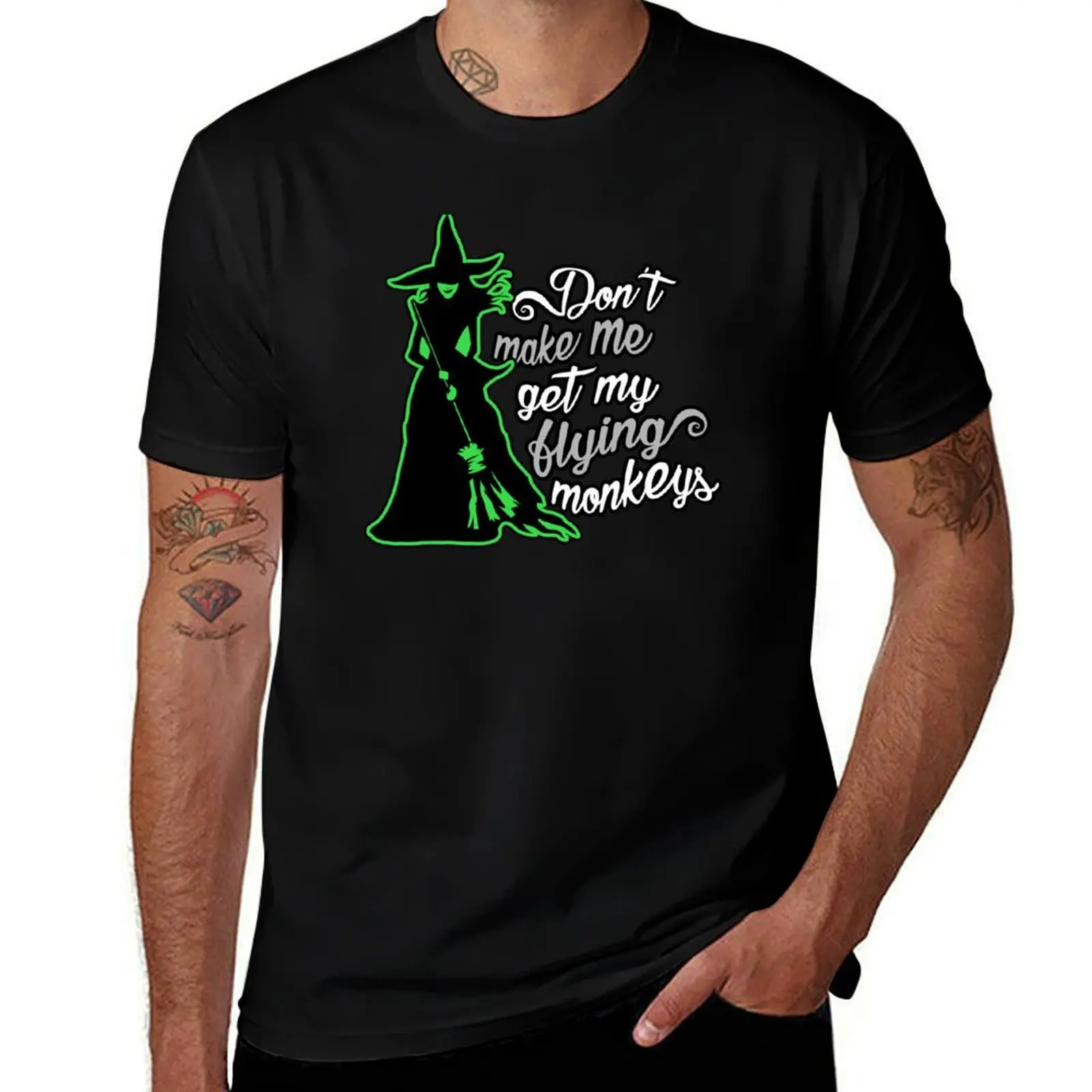 

Don't Make Me Get My Flying Monkeys T-Shirt designer shirts Anime t-shirt plain mens graphic t-shirts big and tall