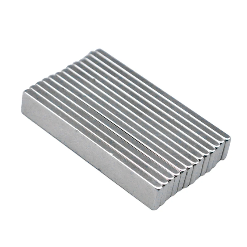 60x10x3mm Quadrate Powerful Strong Magnets With 3M Self - Adhesive 60x10x3 Block Neodymium Magnets 60*10*3