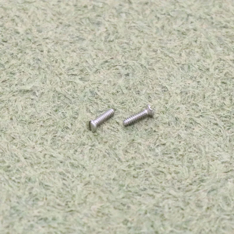 For Cartier SANDOZ Watch Buckle Surface Fixing Screw Dial Screw Watch Accessories 2PCS