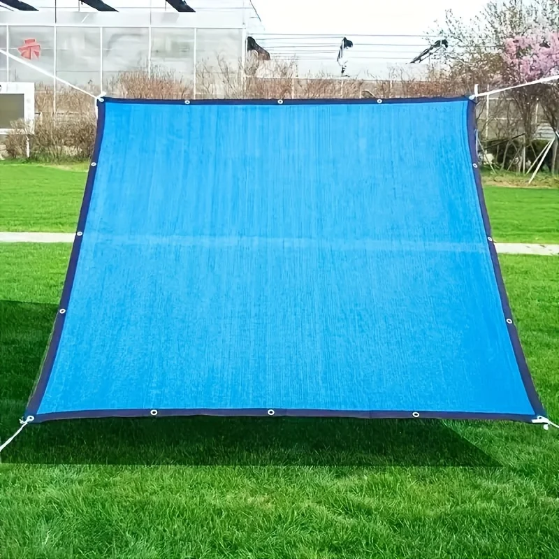 Rete parasole con occhielli rinforzati, adatta per creare uno spazio ombreggiato sul portico Una velocità di ombreggiatura del 90% blocca efficacemente S.