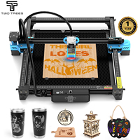 Twotrees TTS-55 Pro Laser Engraver TTS-10 Pro High-Precision Blue Light CNC Machine Offline Control DIY Engraving Wood Tools