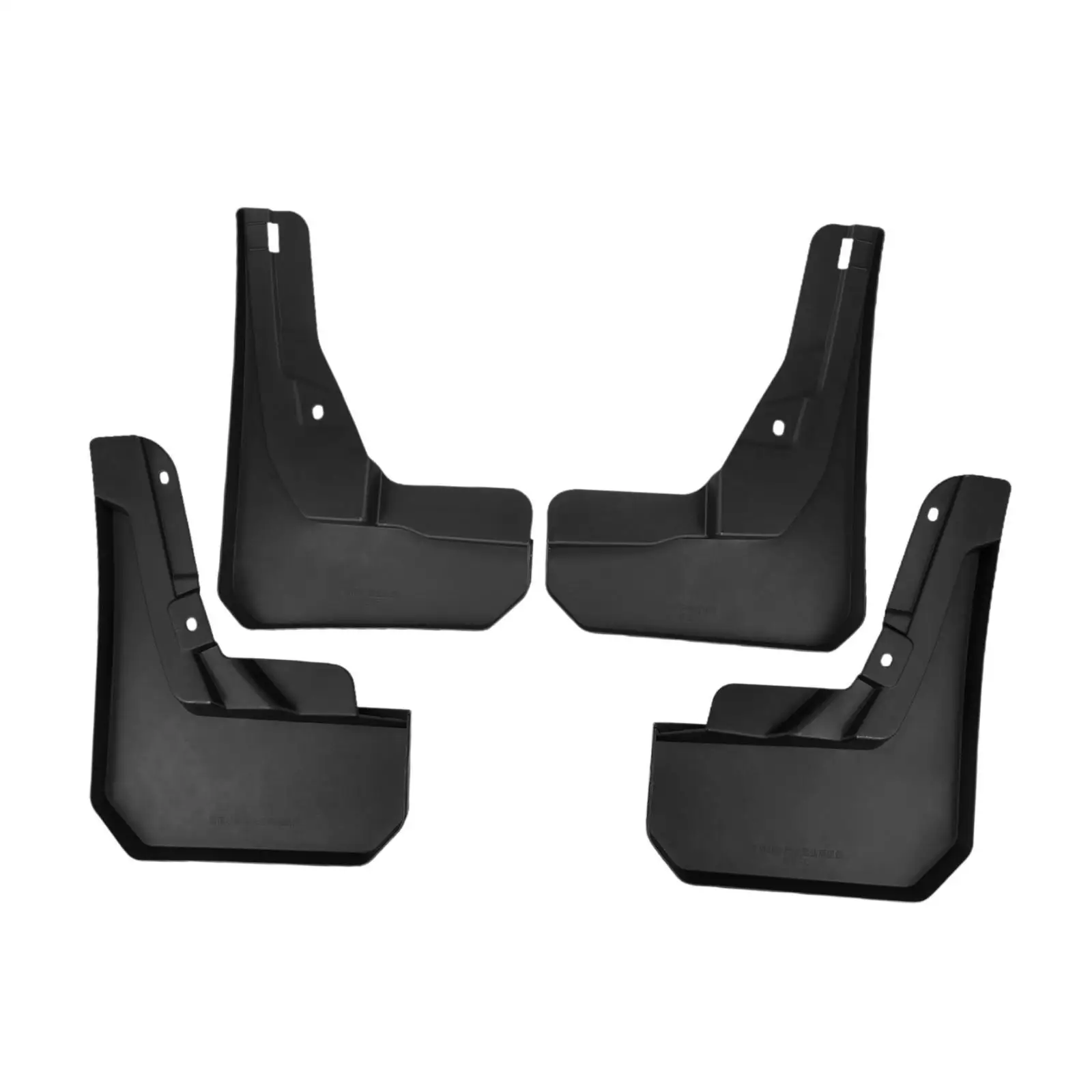 

4x Car Mud Flaps Spare Parts Premium Automotive Accessories Stable Mudguards