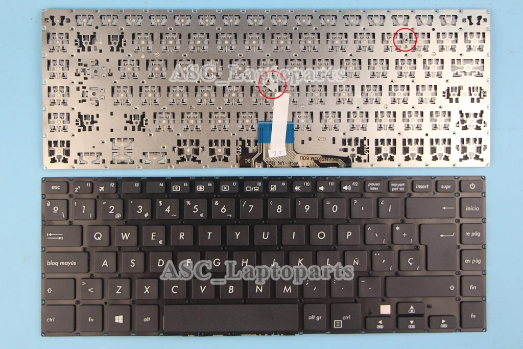 

New Spanish Teclado Keyboard for ASUS VivoBook 15 X510UA X510UQ F510UA X510U X510UN X510QA Black , no Frame