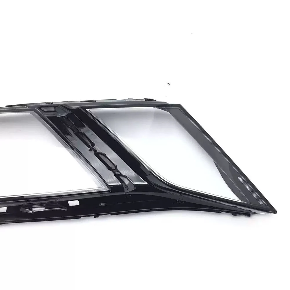 غطاء شفاف عاكس الضوء كشافات قذيفة عدسة شبكي لسكودا اوكتافيا 2018 2019 2020 غطاء المصباح الأمامي #4