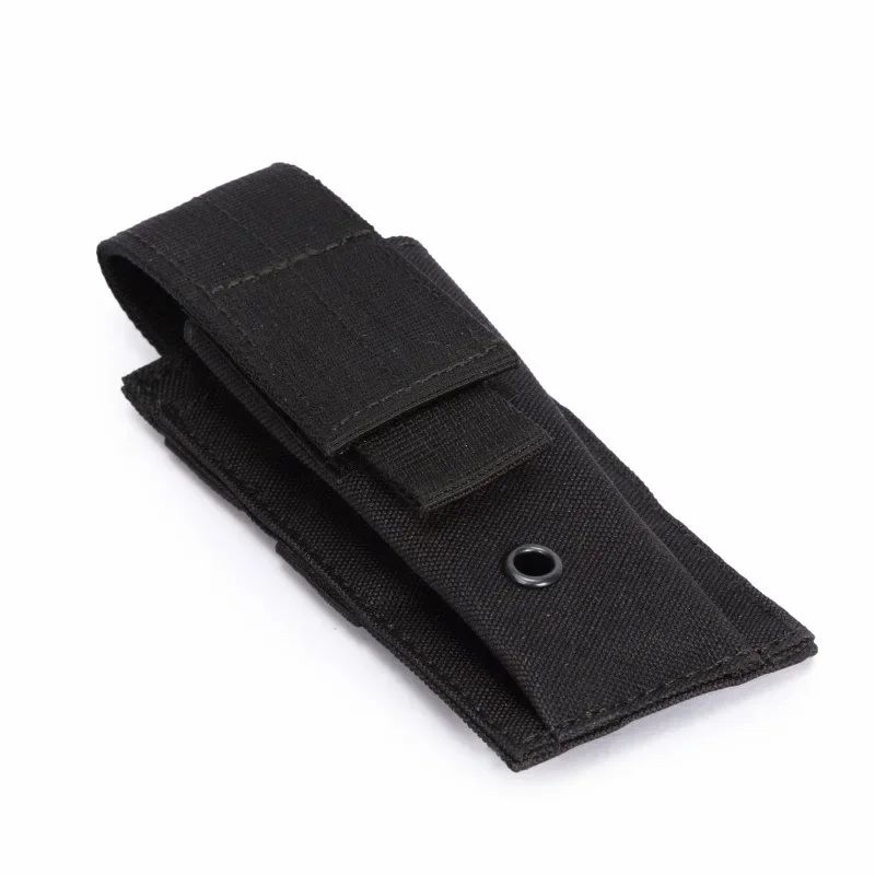 9mm Single Magazine Pouch Outdoor Molle Open Magazine Pouch for Glock M1911 92F Torch Pouch Triple Pack