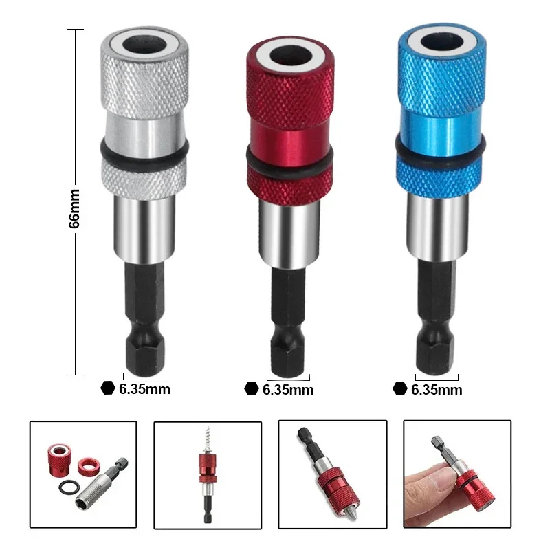 1/4-дюймовый шестигранный хвостовик, магнитный держатель бит, наборы отверток, винты с шестигранным хвостовиком, сверла, удлинитель, отвертка, инструмент для удлинения бит 1/4-дюймовый шестигранный хвостовик, магнитный держатель бит, наборы отверток, винты с шестигранным хвостовиком, сверла, удлинитель, отвертка, инструмент для удлинения бит