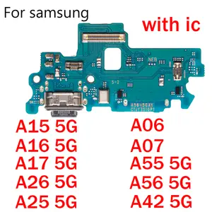 Bilashmart Samsung A06 A16 A26 A56 A07 A17 4G 5G Dock Connector Micro USB Charger Charging Port Flex Cable Microphone Board