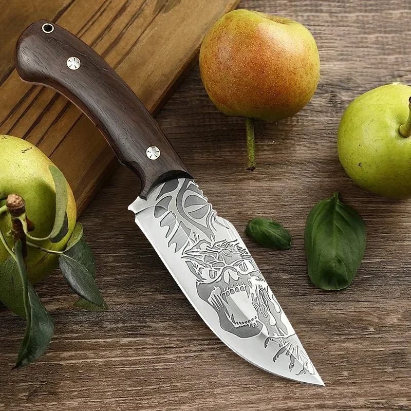 

Kitchen Meat Cleaver Kitchen Knives Handmade Butcher's Boning Knife Stainless Steel Sharp Cutting Knife Fruit Slicing Knife