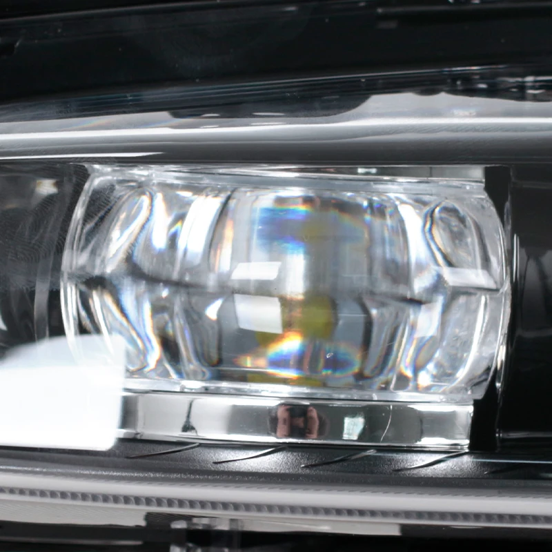 LED Headlight For Land Rover Range Rover Evoque 2011 2012 2013-2015 Fog Lights Daytime Running Light Fog Light Cover Grill Bezel
