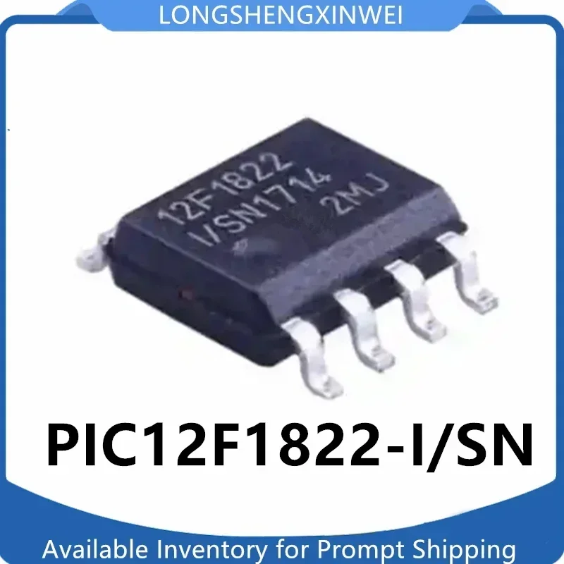 1PCS Original PIC12F1822-I/SN PIC12F1822 Encapsulated SOP-8 Microcontroller/8-bit IC Chip