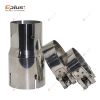 Various Size Universal Stainless Steel Reducer Adapter Car Motorcycle Exhaust Pipe Muffler Pipeline Welded Pipe