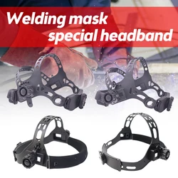 Maschera per saldatore per saldatura Accessori per casco per saldatura Casco per saldatura regolabile Copricapo Fascia per la testa Sostituzione dei fori quadrati/rotondi