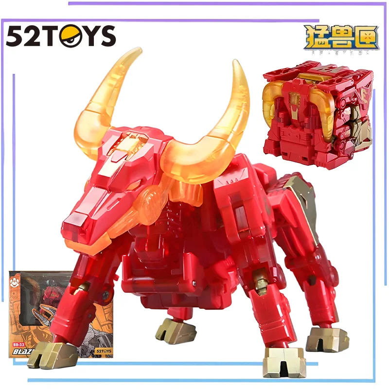 

Коллекционная игрушка Beastbox 52 игрушки, композит из сплава, дизайн с изображением животных, старше игроков/подарок, гарантия качества