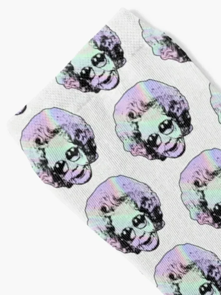 Grandma yetta-holographic Socks basketball Children's luxe winter Socks For Man Women's