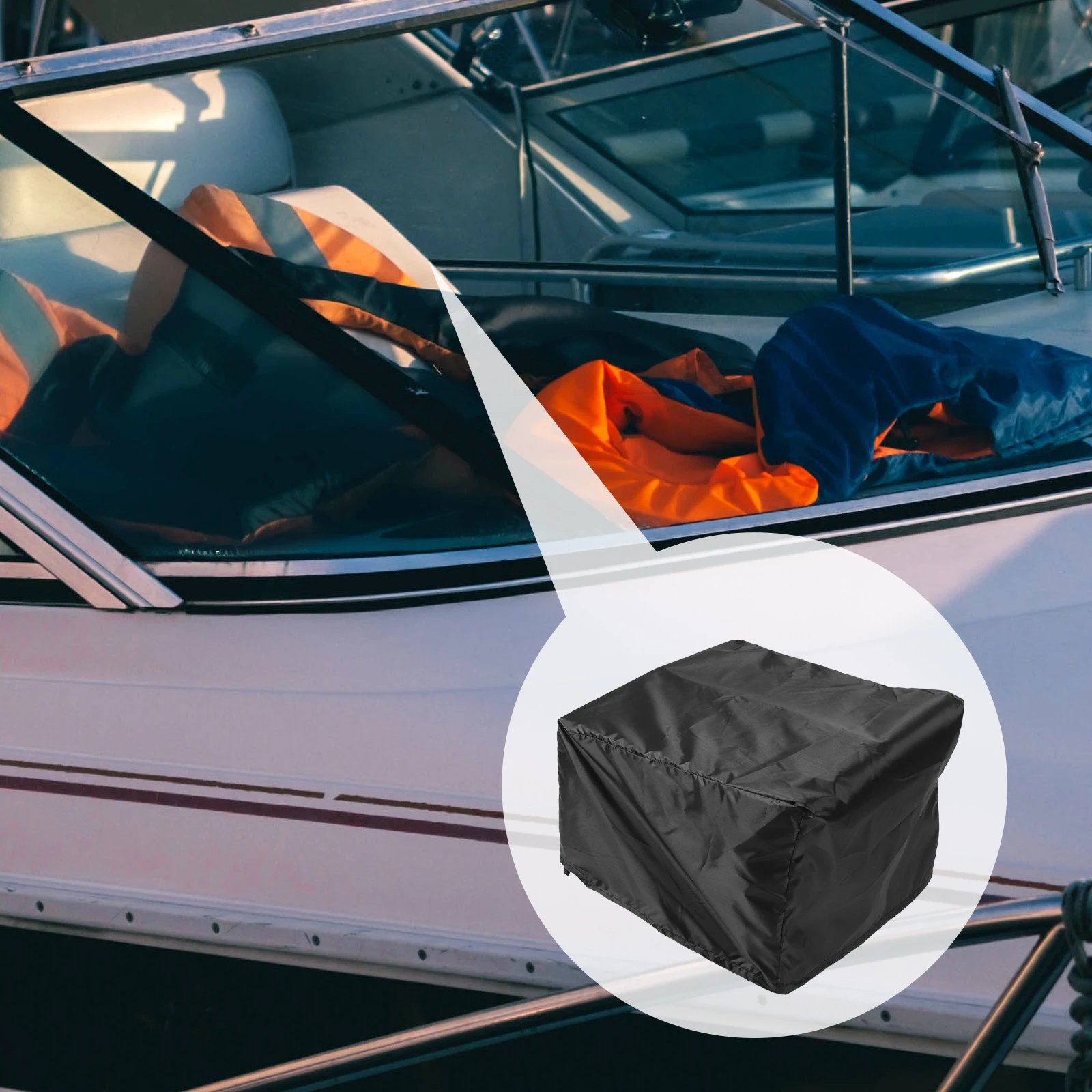 

Waterproof Seat Cover Universal Covers Office Chair Folding Boat Automotive Black Protector Kayak
