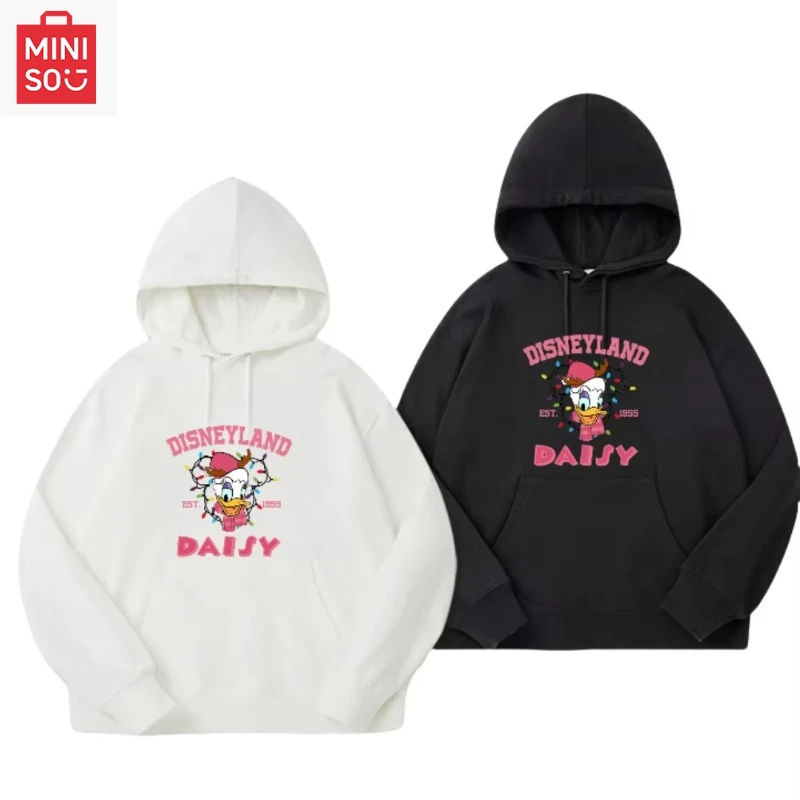 

Disney Christmas Limited New High-quality Autumn and Winter Men's and Women's Casual and Comfortable Hooded Sweater Top