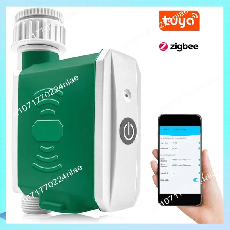 

A17Z Tuya Zigbee Таймер полива Контроллер капельного орошения Автоматическая система управления через приложение Таймер полива для Alexa и Google