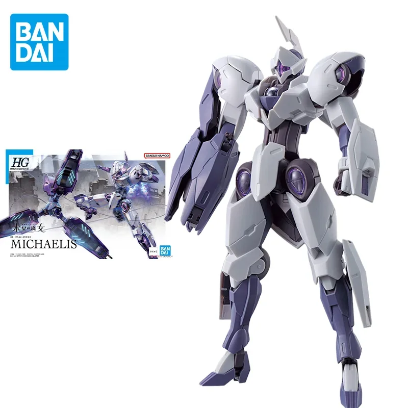 

Bandai Original GUNDAM HG Anime The Witch From Mercury MICHAELIS Action Figure Assembly Model Toys Model Gifts for Children