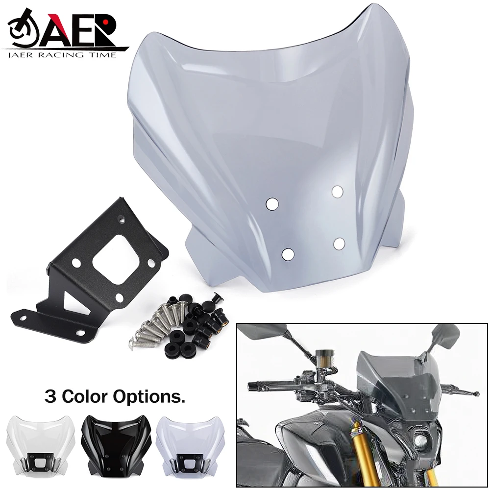 

MT09 MT09SP Motorcycle Street Bike Windshield Windscreen for Yamaha MT 09 MT-09 MT09 SP 2021-2022