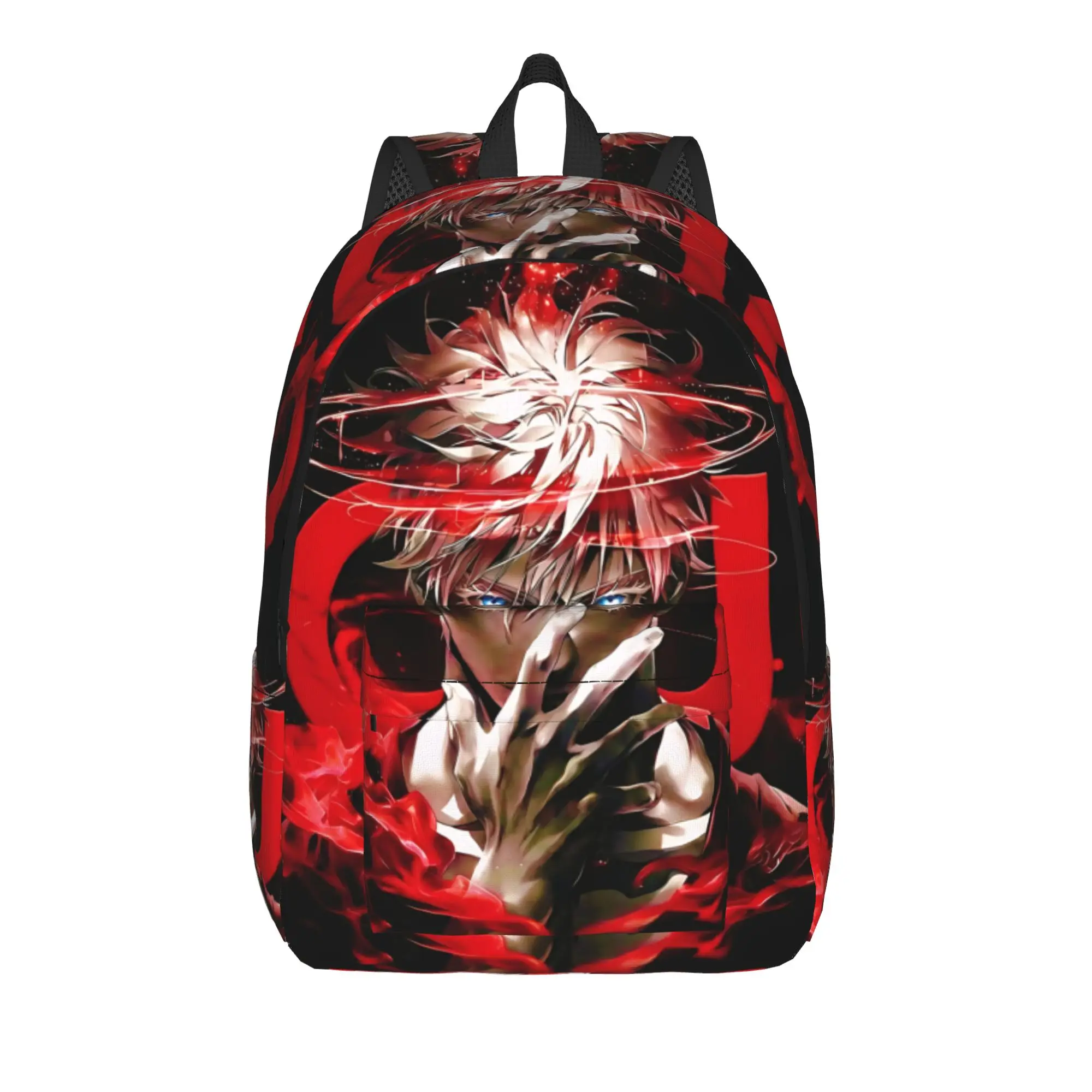 Modischer Jujutsu Kaisen Rucksack Funko Mochilas Casual Reiserucksack mit Reißverschluss