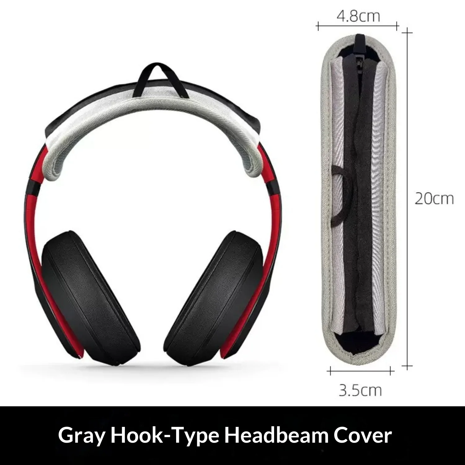 For Sony WH-1000XM3 XM4 Headband Protector Cover Replacement Cushion Pad Headphones view 2
