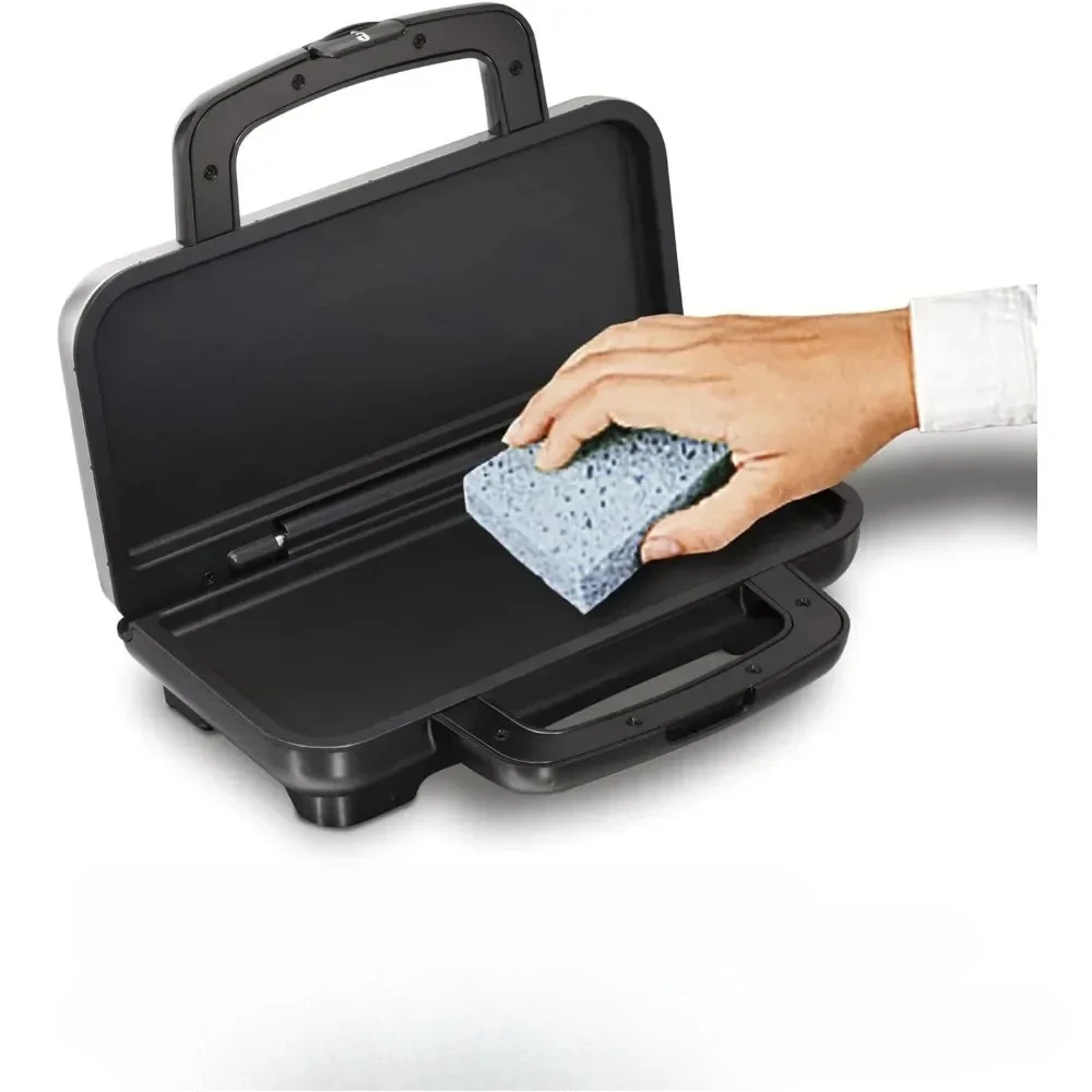 

# l Sandwich Maker with Nonstick Ceramic Plates