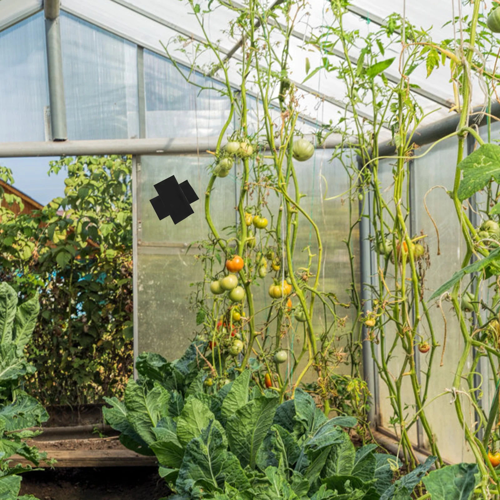 Cinta de Reparación Impermeable para Invernaderos, 1 Rollo, para Cubrir y Reparar Lonas de Plástico, Cinta Autoadhesiva