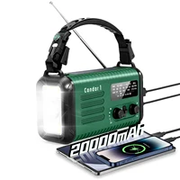 Banco de energía solar 20000mAh con radio - 79.99 € Banco de energía solar 20000mAh con radio