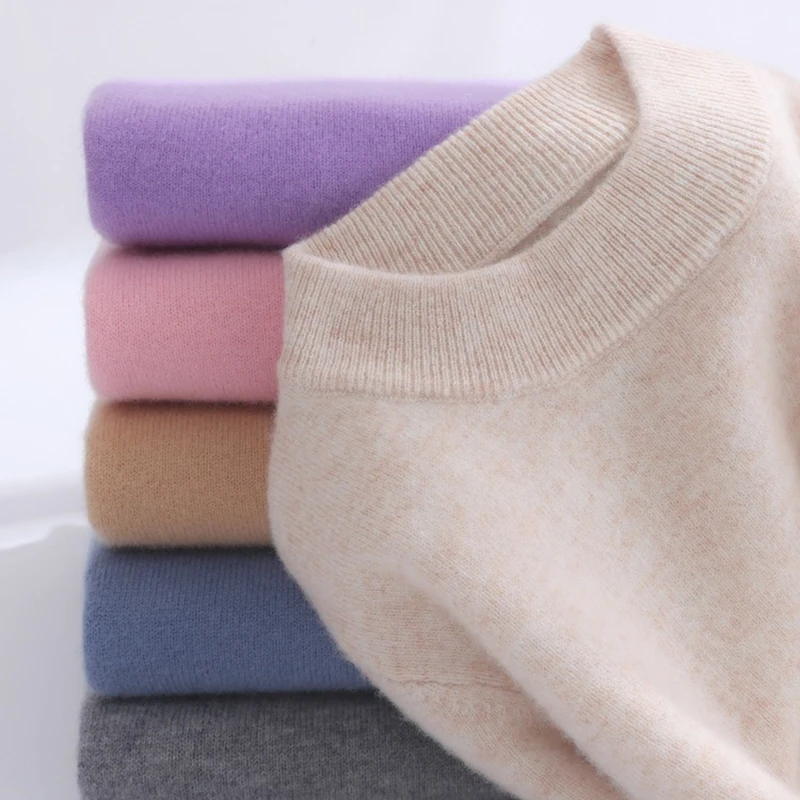 

Boys 100% wool Sweater winter Quality Solid Kids Cashmere thicken Warm Girls O-neck Pullover Clothes Childrens Sweater Coats