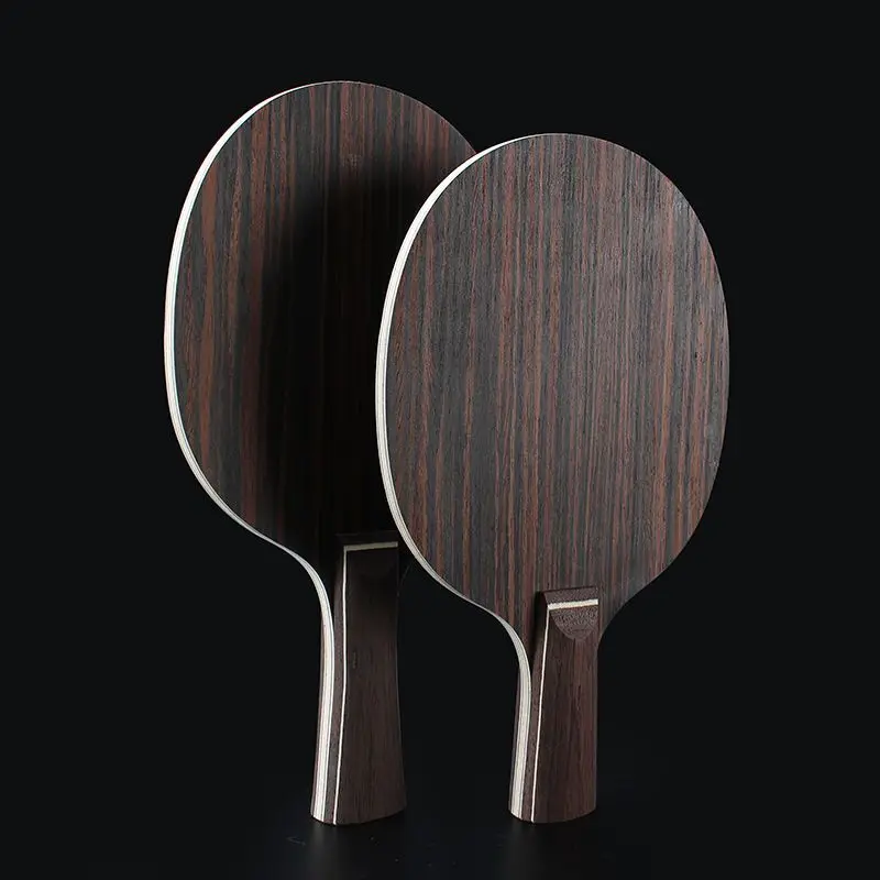 Professional Table Tennis Racket Bottom Plate 7 Layer Durable Ping Pong Rackets Adults Training Rackets Portable Racquet Sports