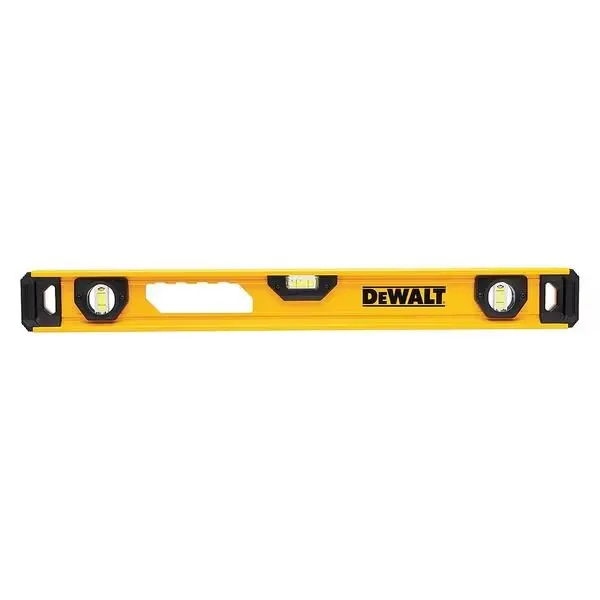 I-Beam Level, Aluminum, 24 in., Yellow
