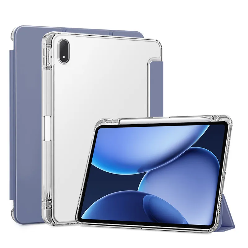 

Shockproof Soft TPU Transparent Case for OnePlus Pad 3 13.2 OPPO Pad 4 Pro 13.2 2025 with Pencil Holder