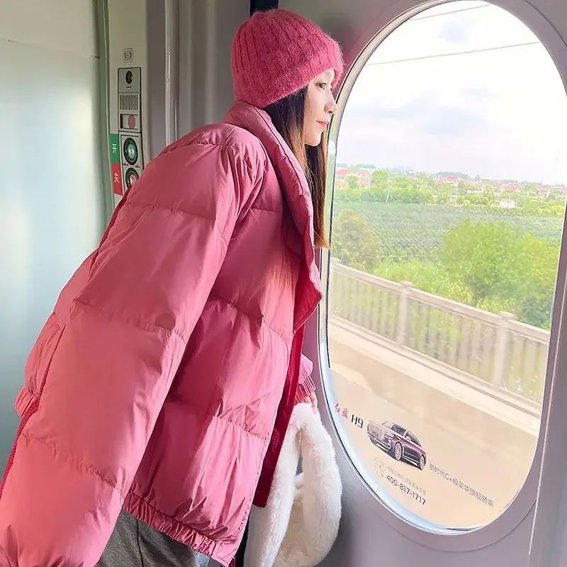 New Winter Puffer Jackets for Women Snow Clothes Parkas Super Hot Coats Cotton Padded Jacket Korean Fashion Loose