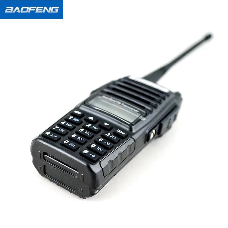 BAOFENG BF-UV82 8W Walkie-talkie Wireless Handheld Intercom Dual-segment Dual-display Digital Tuning FM Radio baofeng uv 82