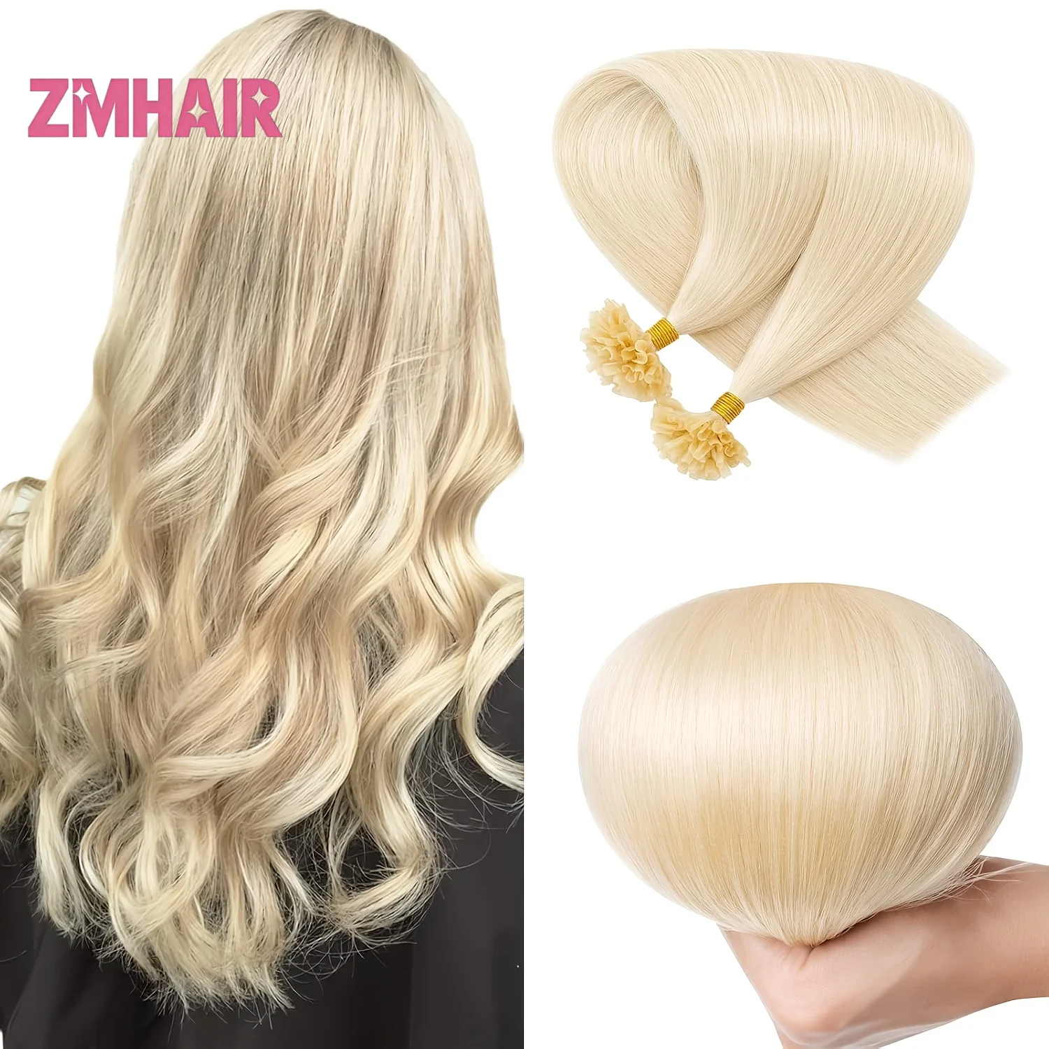 

Бразильские накладные волосы Remy Human Fusion I & U Tip для наращивания на типсах, для полной головы, обеспечивающие безупречный и долговечный результат, темно-коричневый цвет.