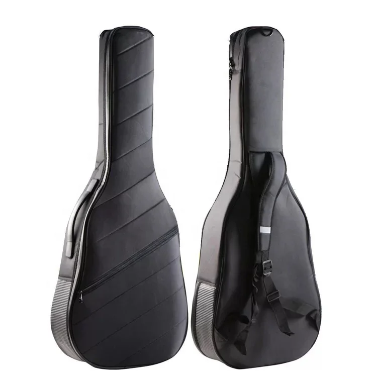 

Custom Nylon Musical Instrument Packaging Case Bags Acoustic Guitar Bag