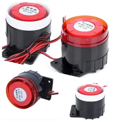 Işık olmadan ışık ile 1 adet 12V-380V Buzzer yüksek desibel ses ve ışık alarm alarm patlama anti-hırsızlık boynuz elektronik